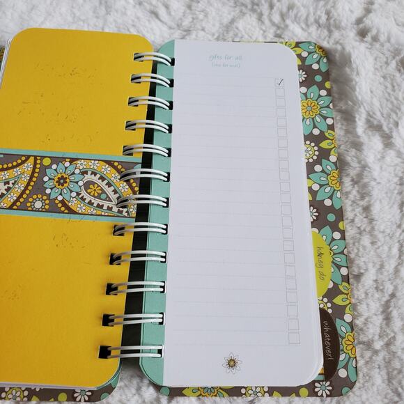 Vera Bradley Let me Check Notebook - Picture 6 of 8